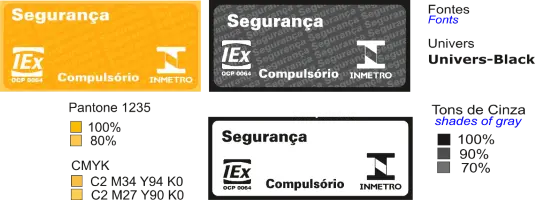 Selos de Identificação da Conformidade para o Produto de Segurança Compulsório